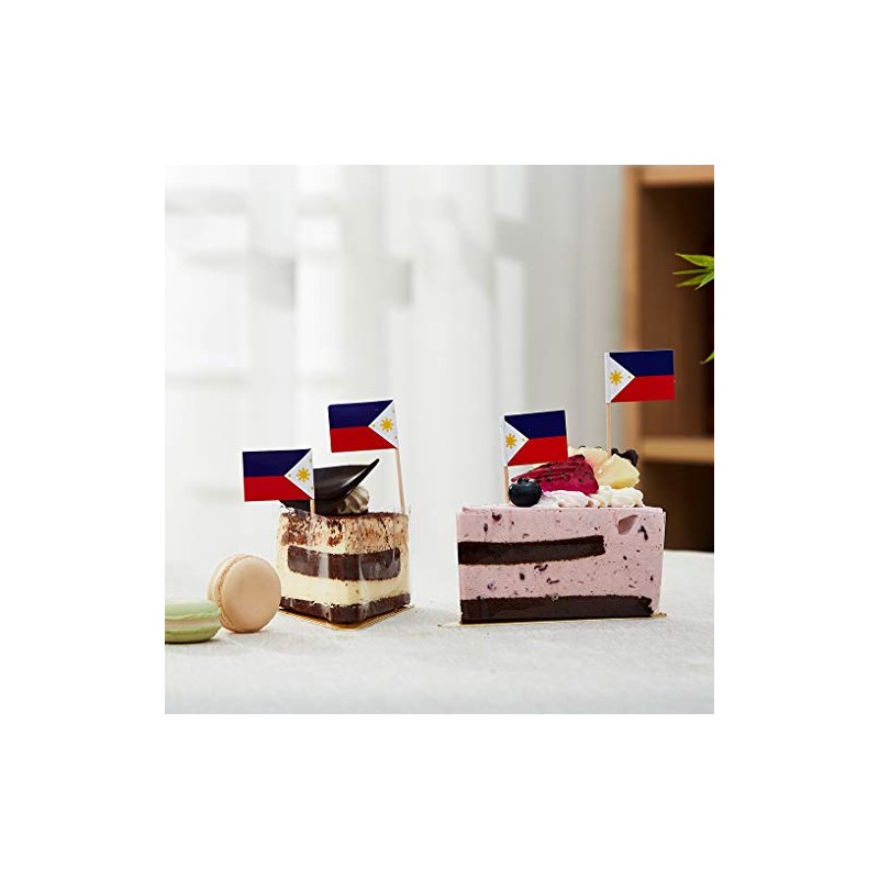 Philippines Flag Filipino Flag, Small Mini Philippine Toothpick Flags for