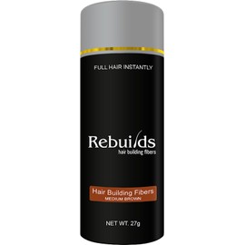 Rebuilds Hair Building Fiber - Medium Brown, 27 Grams