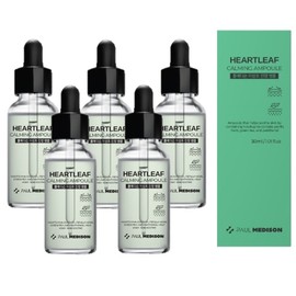 Paul Medison Houttuynia cordata soothing ampoule 30ml, 5 pcs / 폴메디슨 어성초 진정 앰플 30ml, 5개