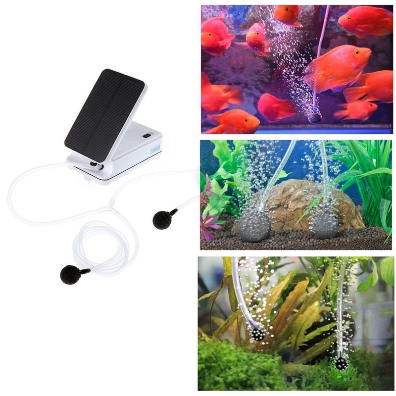 Sunsbell Solar Pond Pump, Air Pump, Solar Powered Pool Fish