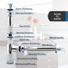 Kör4u Premium Design Cup Odour Trap Siphon for Washbasin Universal