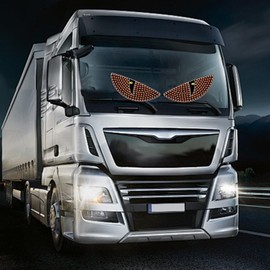 Devil Eyes Light for Car | Dynamic Car Eyes Signal Light - Car Windshield Eyes, Truck Eyes Devil Eyes, USB Plug-In Car Decorations for Windshield Window