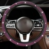 Steering Wheel Cover for Women Bling Crystal Diamond Sparkling Steering