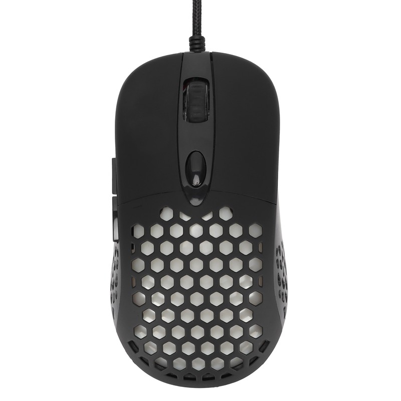 Gamer Wired Mouse X8 Hole Luminous Hollow RGB Computer Accessory