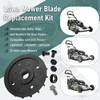 Lawn Mower Blade Replacement Kit – Includes Fan, Bolts, Nuts,