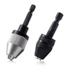Keyless Drill Chuck Bit 1/4 Inch Hex Shank, Fast Change
