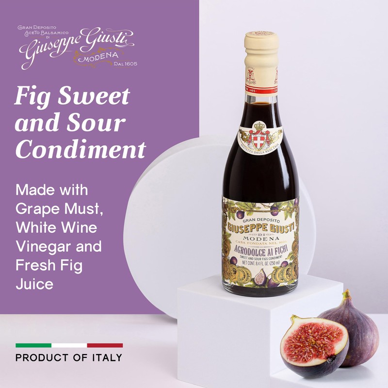 Giuseppe Giusti Fig Sweet and Sour Condiment – Made With