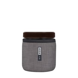 Sok It Ice Cream Sok Insulated Neoprene Cover (Anthracite, Straight Ice Cream Pints)
