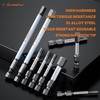 Crosstar 2-Inch Compact Hex Bit Set 20PCS (Metric & SAE)