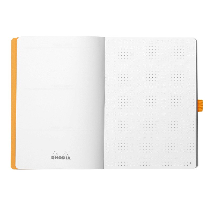 Rhodia 117580C Goalbook Notebook (DIN A5, 14.8 x 21 cm,