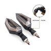 evomosa Universal 10mm Motorcycle 12 LED Turn Signal Lights Blinker