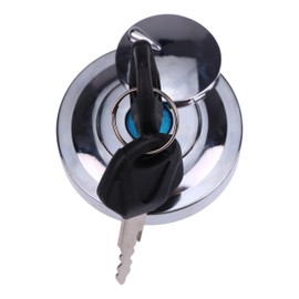 Demfec Fuel Tank Cap Gas Locking Cap Lid Cover with 2 Keys 51049-5004 Compatible with Kawasaki VN900 VN1700 Vulcan 900 Vulcan 170 fits Yamaha XVS125 XVS250 XVZ1300 XV1900 XV1700