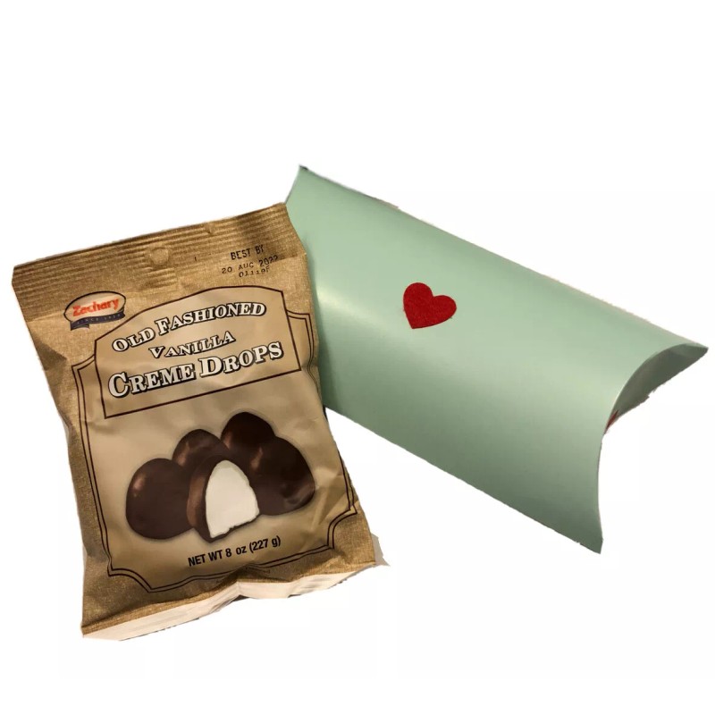 Zachary Chocolates Old Fashioned Vanilla Creme Drops 8 oz Bag