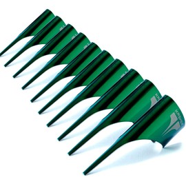 Kasher Classic Lighter Tool Without Lighter - Stainless Steel, Lightweight, Durable Construction, Portable - Fits Any Lighter - Usage as Cutter for Opening Packages - 0.8mm Thick - Pack of 10 (Green)