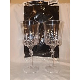 Two (2) Plastic Wine Glasses