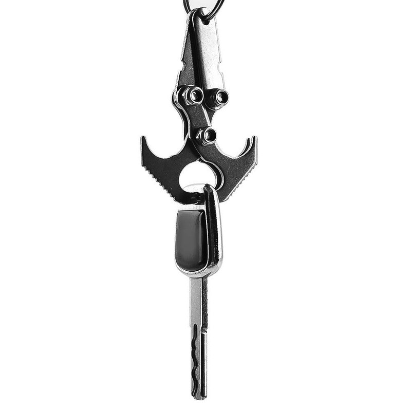 Wakects Climbing Hook Gravity Grave Hook Stainless Steel Gripper Climbing