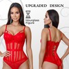 Mesh Corset Waist Trainer for Women - Underbust Corset Lace