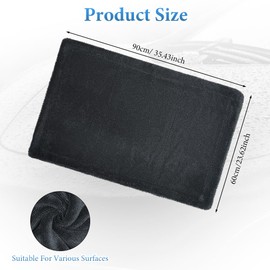 URAQT Microfibre Car Drying Towel, 60x40cm Large Microfibre Car Cloth 1200GSM, Premium Drying Towel Large Towels, for Household Washing, Detailing, Motorcycles Polishing, Vehicles Washing