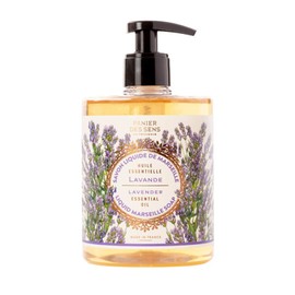 Panier des Sens - Marseille Liquid Hand Soap - Lavender Hand Wash - Moisturizing Soap with Coconut Oil - Bathroom & Kitchen Refillable Soap - 97% Natural Ingredients Made in France - 16.9 Fl.oz