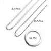 Double Sided Custom Oma Charm Necklace with Grandkids Names on