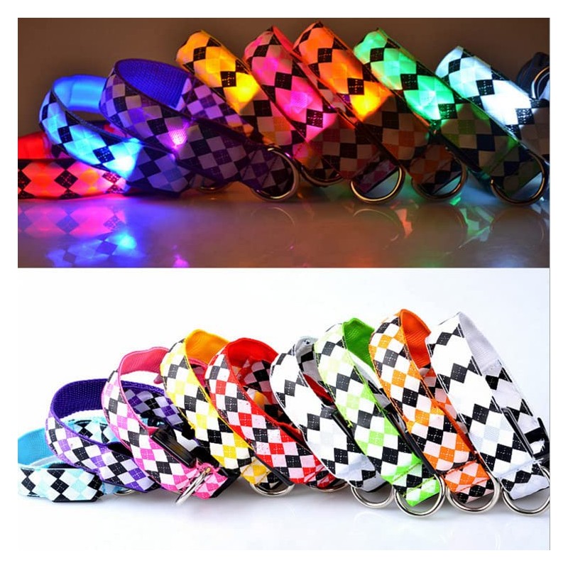 Plus Nao Collar Collar Pet Goods, Dogs, Glowing Light, LED,