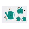 4 x 'Watering The Flowers ' Temporary Tattoos - Water
