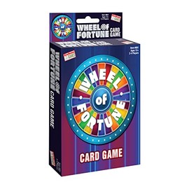 Wheel of Fortune Card Game - Faced Paced Competition - Travel Sized Party Game