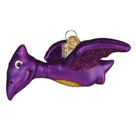 Old World Christmas A-Roarable Pterodactyl Glass Hanging Ornament