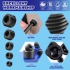 Waltool 30 Pcs Carbon Steel NPT Pipe Plugs Assortment Kit