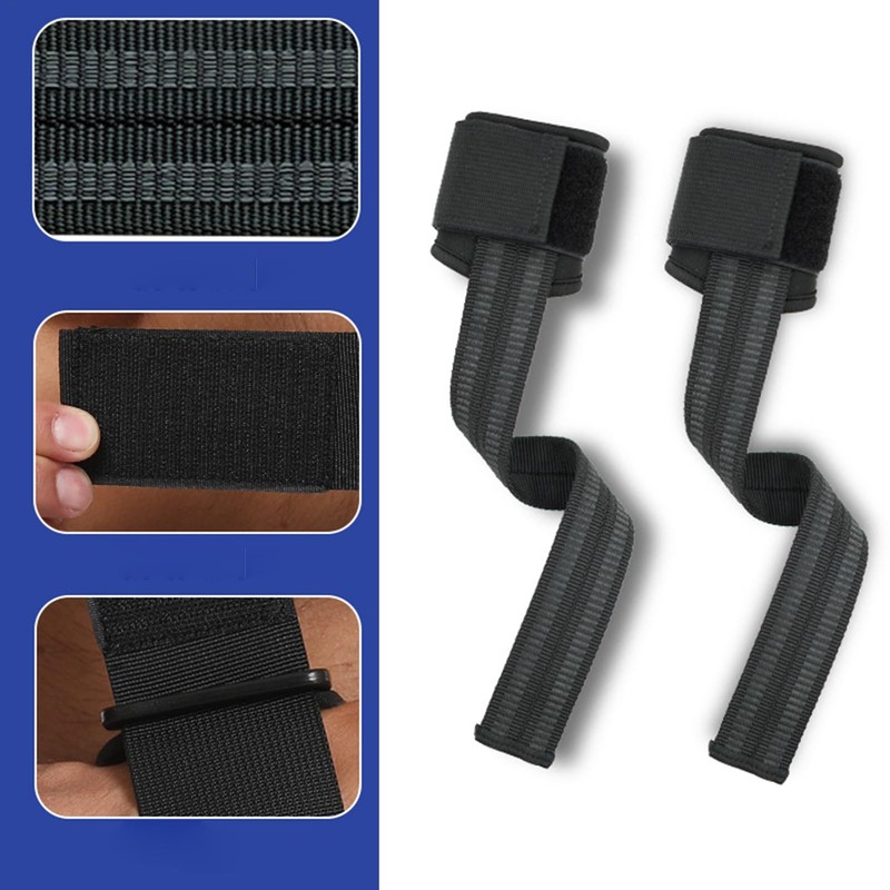 Hand Straps for Weight Lifting - Workout Straps,Non-Slip Reinforced Adjustable