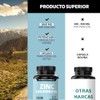 Beyond Vitamins Zinc 20mg Gluconato Potenciado Piperina Estandarizada Apto Dietas