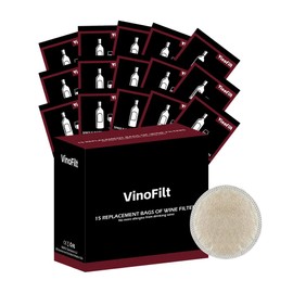 Wine Filter Remover Headaches For Party: Home gatherings business dinners holiday celebrations - Remover Histamines Sulfite Prevent Wine Sensitivities With Contains 15 Filter Bags