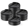 Yopay 8 Pack Adjustable Bed Risers, Stackable Round Heavy Duty
