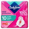 Bodyform Cour-V Ultra Long Sanitary Towels Wing 10 Pack