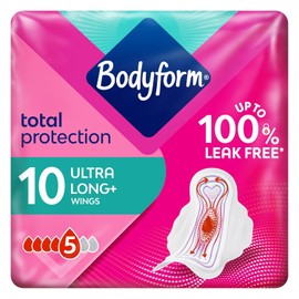 Bodyform Cour-V Ultra Long Sanitary Towels Wing 10 Pack