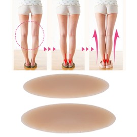 Almohadillas de Silicona para Pantorrillas Corrector de Pantorrillas Autoadhesivo Forma de Pierna Corrector de Pantorrillas Tirantes para Piernas Color de Piel 120 G/par Cómodo