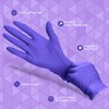PEIPU Nitrile Gloves,Medical Exam Gloves,Disposable Cleaning Gloves,Powder Free, Latex Free,Non-Sterile