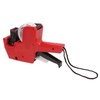 Price Label Gun Small Tag Sticker Maker Machine Red with