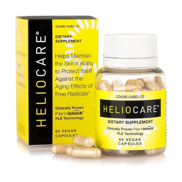 Heliocare Skin Supplement 240mg, 60 Veg Caps, Antioxidant Support