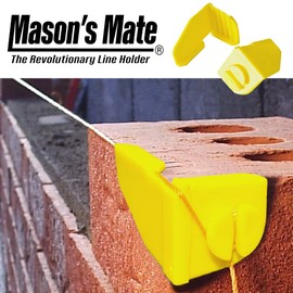 Masons Mate – Builders Line Anchor Corner Brackets - 2 Sets & 30M Builders Line