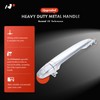 A-Premium Front Passenger Side Upgraded Metal Exterior Door Handle Compatible