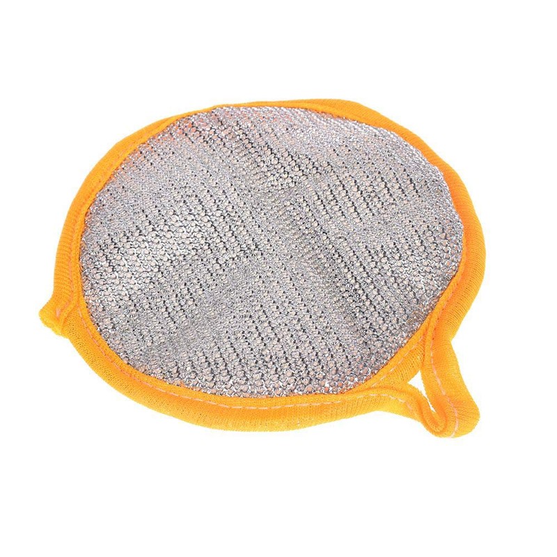 10 Pack Microfiber Scrubbing Pads Dishwashing Scrubber Sponge, Dish Scrub