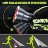 Yongkist Super Bright Rechargeable LED Headlamp, High Lumen Waterproof Head