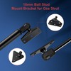 10in 20lb/89N Gas Strut with Mounting Bracket SPD-GSNI-5000-20