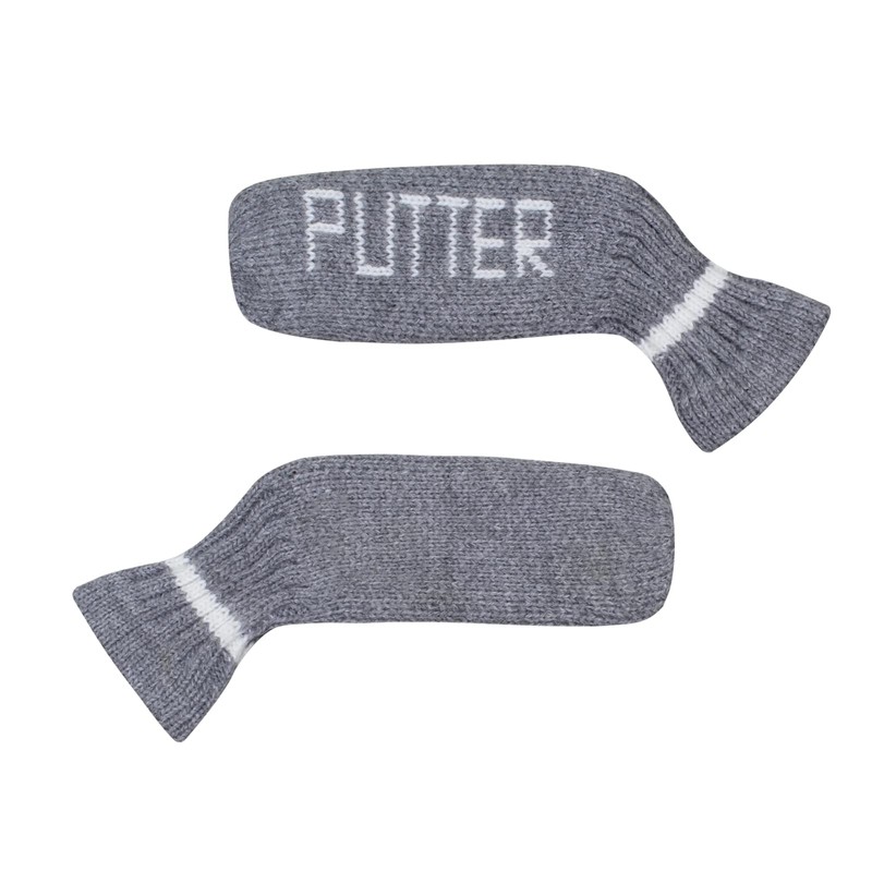 Scott Edward Golf Putter Cover,Knitted Adorable and Basically Socks Shape,Mini