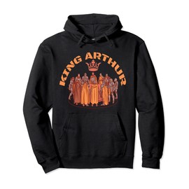 Knight of the Round Table, King Arthur, Warrior Armor Legend Pullover Hoodie