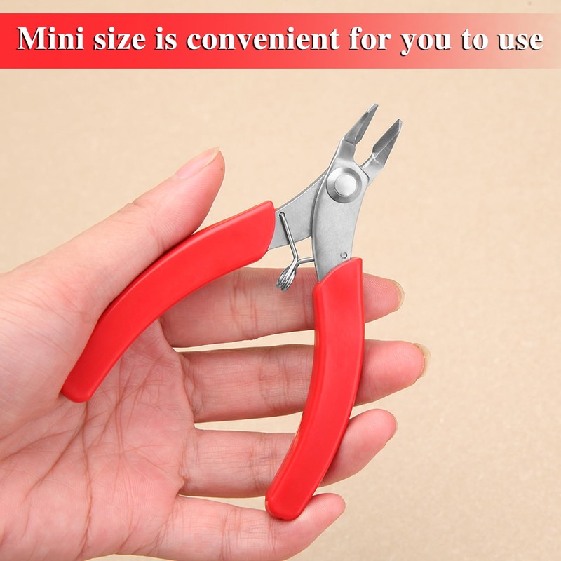 LEONTOOL Micro Nipper, Tapered Nipper, 4.0 inches (101 mm), Stainless