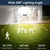 231 LED Solar Lights for Outside Waterproof, 6 Pack 300°