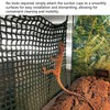 Reptile Hammock Durable Safe Woven Climbing Net Easy Installation Hammock