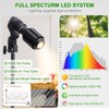 XINCLING 10W Spot Lights Indoor, 22-63.5” Adjustable Tripod & E26